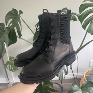 Geox Respira Iridea Leather Italian Boots